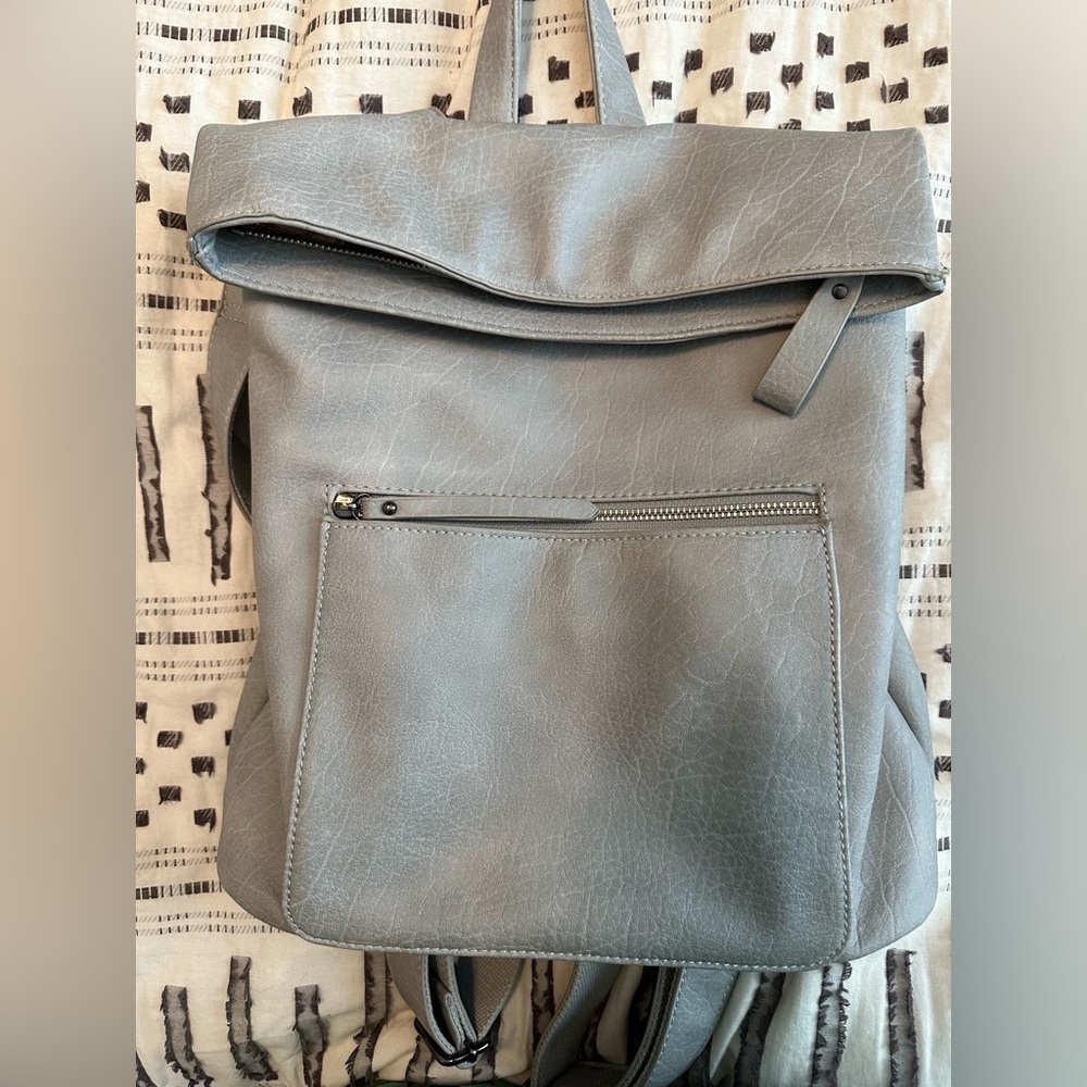 Urban expressions grey backpack, and or shoulder bag - Picture 2 of 6